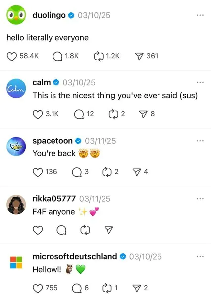 Duolingo on Threads