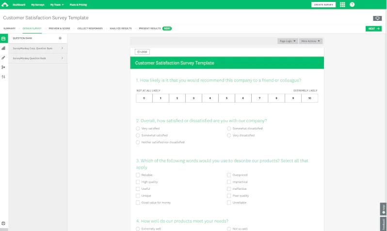 Retently - tool for collecting and analyzing customer feedback