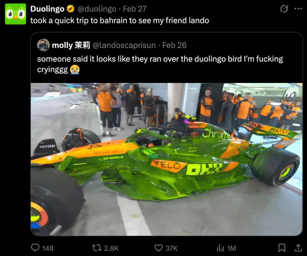 Social media gold: Direct audience engagement.
