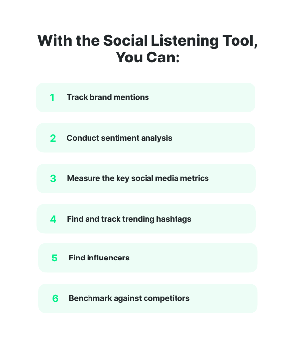 Looking for the best social listening tools? Here's a list of benefits, but also a full guide on how to choose the best ones!